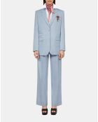 Veste tailleur lilas lavande