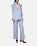 Veste tailleur lilas lavande