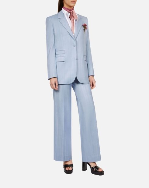 Veste tailleur lilas lavande