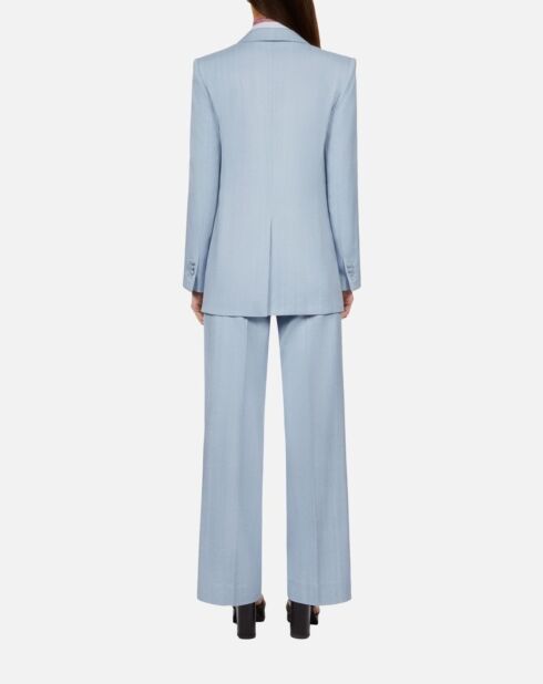 Veste tailleur lilas lavande