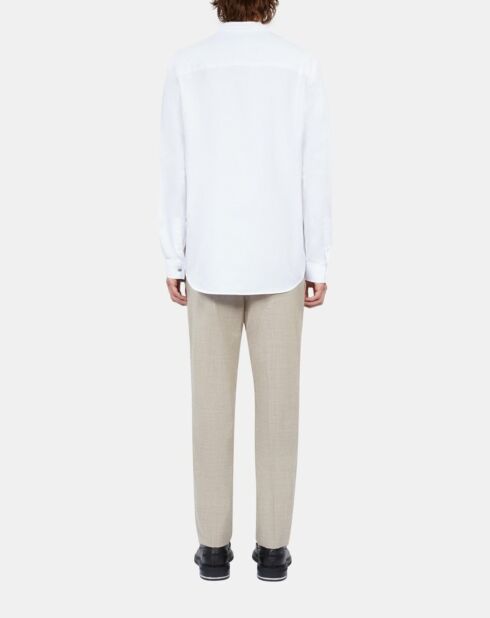 Chemise Oxford blanche