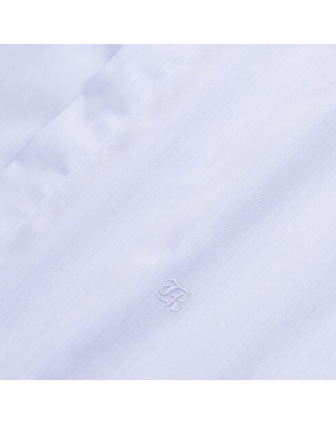 Chemise en smart twill bleu ciel