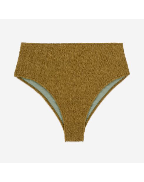 Bas de maillot de bain The Kooples x Luz taille haute kaki