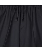 Bermuda en laine bleu marine foncé