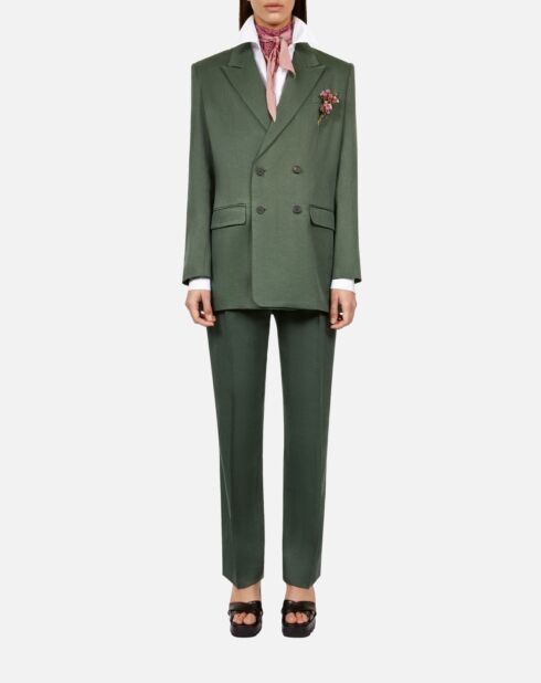 Veste tailleur Kaki