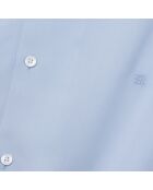 Chemise manches courtes bleu ciel