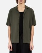 Chemise manches courtes kaki