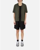 Chemise manches courtes kaki