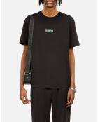 T-shirt avec sérigraphie Logo noir