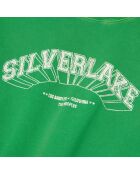 Sweatshirt avec sérigraphie vert