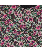 Robe nuisette longue fleurie multicolore