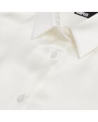 Chemise en soie écrue