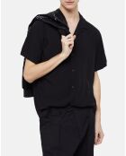 Chemise casual noire