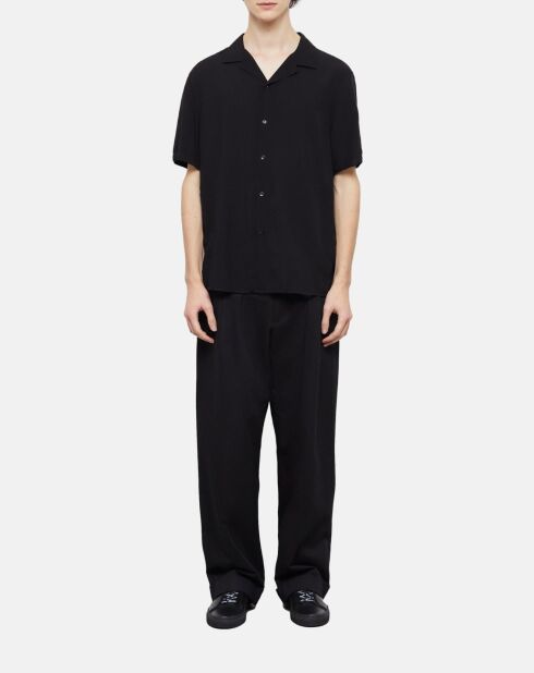 Chemise casual noire