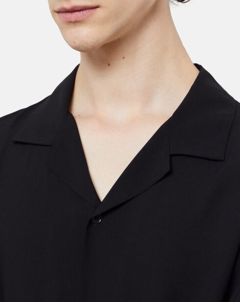 Chemise casual noire