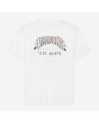 T-shirt avec sérigraphie blanc