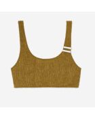 Haut de maillot de bain The Kooples x Luz brassière kaki
