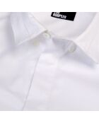 Chemise en smart twill blanche