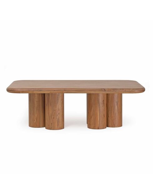 Table basse 140 cm Acacia Maglan Marron - 140x80x45 cm
