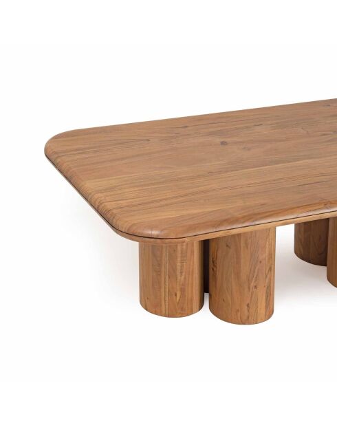 Table basse 140 cm Acacia Maglan Marron - 140x80x45 cm