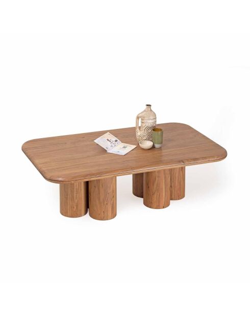 Table basse 140 cm Acacia Maglan Marron - 140x80x45 cm