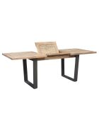 Table de repas extensible Acacia Forest Brut - 160x90x76 cm