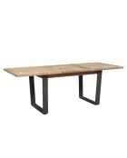 Table de repas extensible Acacia Forest Brut - 160x90x76 cm