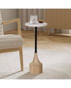 Table d'appoint pour canapé Mango Madsoni Naturel - 24x24x56 cm