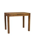 Table haute mange debout rectangulaire Acacia Gordon Naturel - 130x90x106 cm