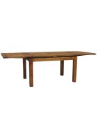 Table à manger rectangulaire allonge Acacia Gordon Naturel - 130x90x78 cm