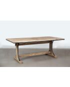 Table a manger Manguier Pondicherry Beige - 200x100x76 cm