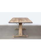 Table a manger Manguier Pondicherry Beige - 200x100x76 cm