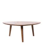 Table basse losange 117X105X40 en manguier massif Marron - 117x105x40 cm