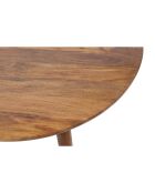 Table basse losange 117X105X40 en manguier massif Marron - 117x105x40 cm