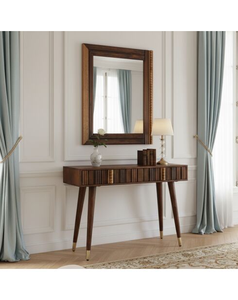 Miroir exotique Manguier Ramon Naturel - 80x4x100 cm