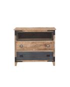 Commode 3 tiroirs Manguier Farm II Beige - 100x45x90 cm