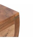 Commode 6 tiroirs en acacia massif Marron - 110x45x70 cm