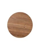 Table basse ronde bois 80 cm Acacia Dimona Naturel - 80x80x45 cm