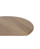 Table d'appoint ronde pour canapé Chêne Dalta Marron - 56x56x56 cm