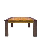 Table a manger carrée 140 cm Acacia Moon Marron - 140x140x76 cm