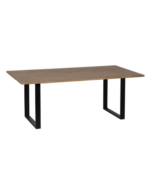 Table de repas 200 cm en manguier Manguier Kfir II Naturel - 200x100x76 cm