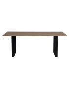 Table de repas 200 cm en manguier Manguier Kfir II Naturel - 200x100x76 cm