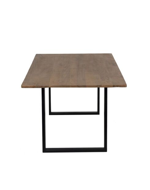 Table de repas 200 cm en manguier Manguier Kfir II Naturel - 200x100x76 cm