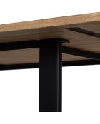 Table de repas 200 cm en manguier Manguier Kfir II Naturel - 200x100x76 cm
