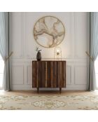 Buffet haut manguier massif Manguier Ramon Naturel - 100x45x100 cm