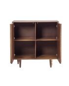 Buffet haut manguier massif Manguier Ramon Naturel - 100x45x100 cm