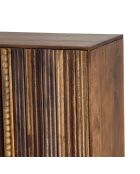 Buffet haut manguier massif Manguier Ramon Naturel - 100x45x100 cm