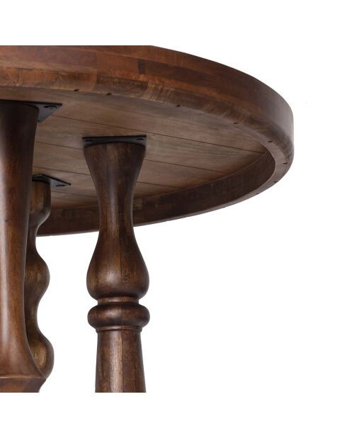 Table de repas ronde 140 cm Manguier Ramon Naturel - 140x140x76 cm