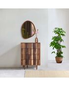 Commode manguier 4 tiroirs Manguier Ramon Naturel - 70x42x100 cm