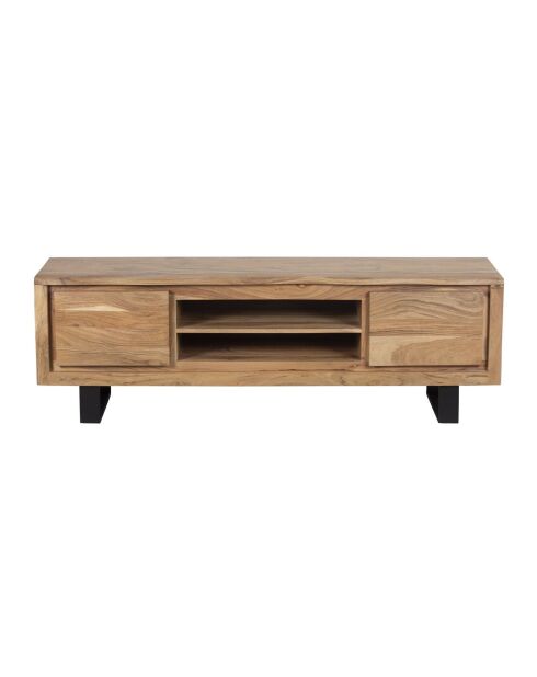 Meuble TV Acacia Bunting Naturel - 140x46x56 cm